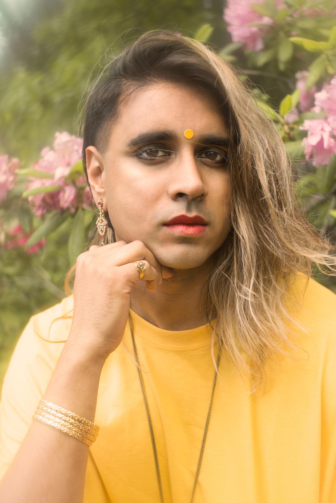 Vivek Shraya's first class as an assistant professor is science fiction literature with a twist (English 393). Photo courtesy of N. Maxwell Lander