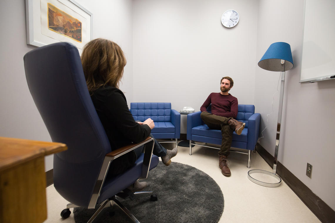 The University of Calgary's state-of-the-art, in-house psychology clinic officially opened on Nov. 21, 2017. Photos by Riley Brandt, University of Calgary