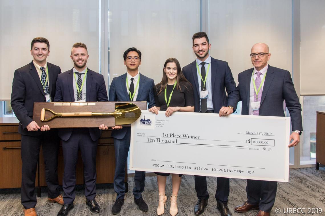 Haskayne undergraduate students won the Guelph Undergraduate Real Estate Case Competition in Toronto