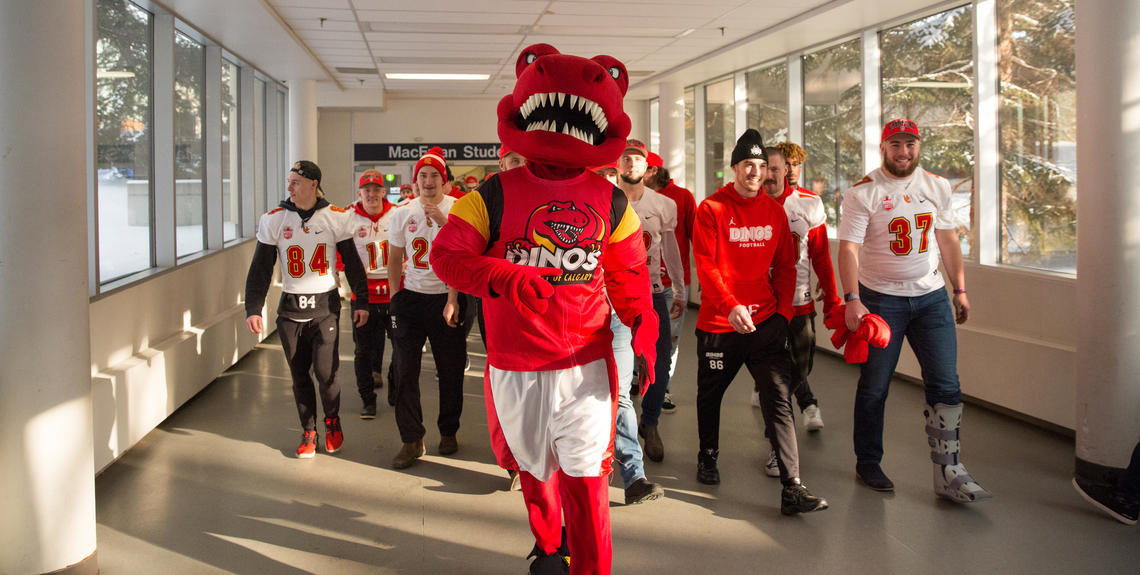 Dinos victory march