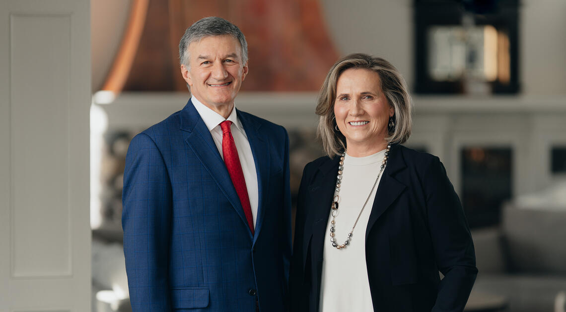 Mathison Hall donors, Al and Laurie Monaco