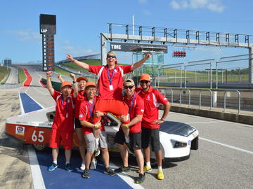 Solar Car Team at this year’s Formula Sun Grand Prix in Austin, Texas.