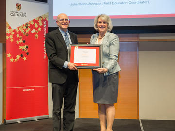 David Nicholas, Faculty of Social Work, Award for Full-Time Academic Staff (associate professor)