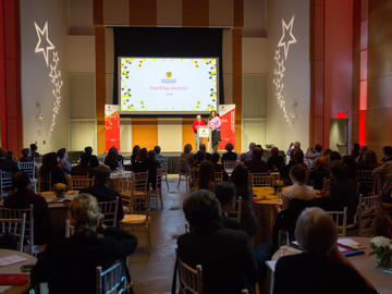 Mayi Arcellana Panlilio and Isabelle Barrette-Ng, closed the ceremony with an invitation to this years’ Teaching Award recipients to join the University of Calgary Teaching Academy