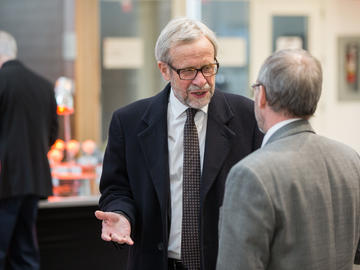 Tom Hickerson, vice-provost (libraries and cultural resources) was among the members of the senior leadership team, Senate and Board of Governors who showed their support of the many faculty, staff and students who received Teaching Awards