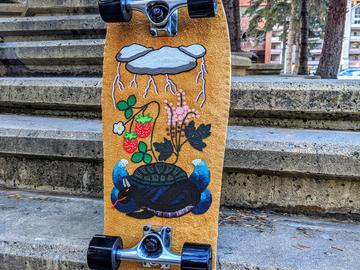 Lucas Hale's skateboard